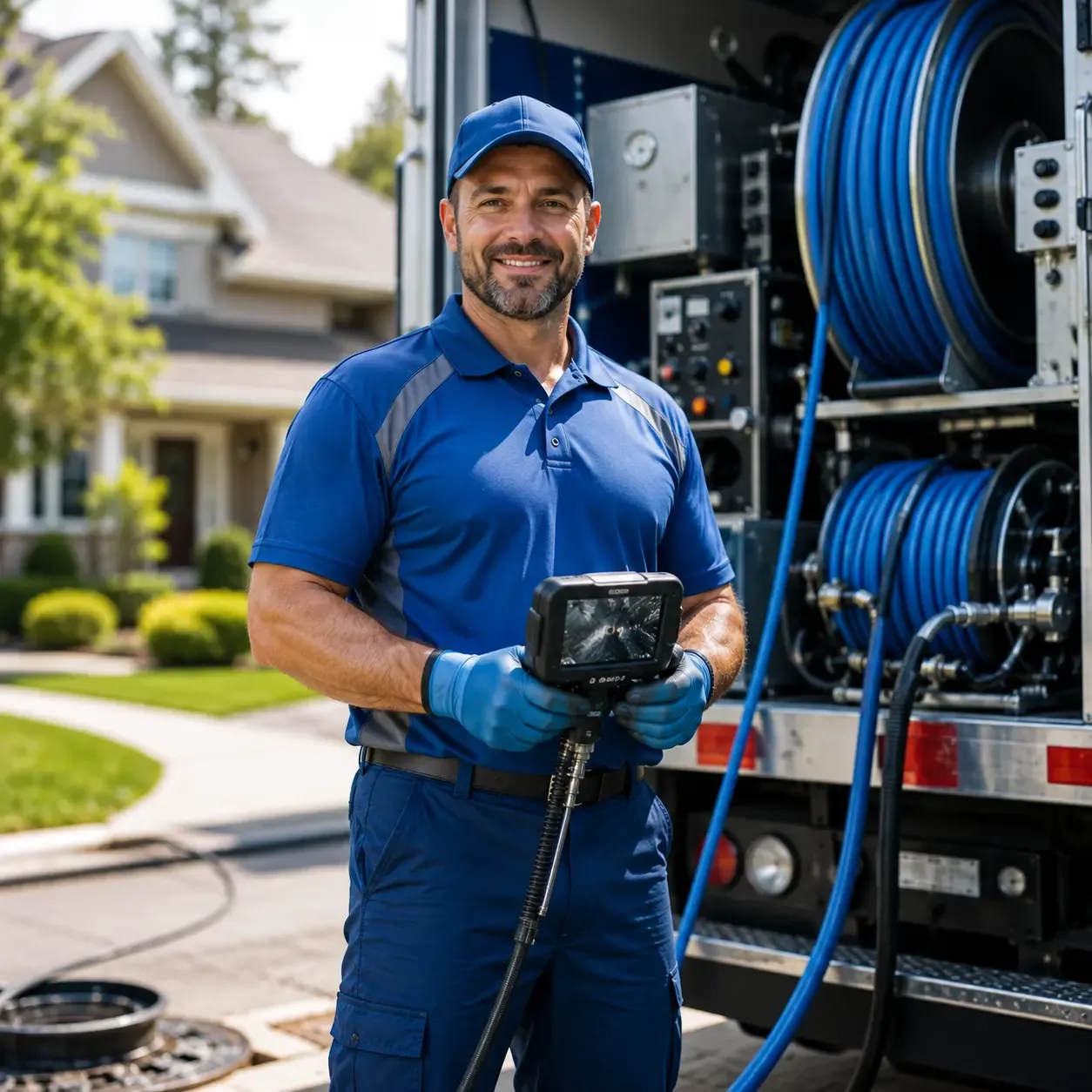 Local outdoor drain cleaning specialists in Marthaville, LA